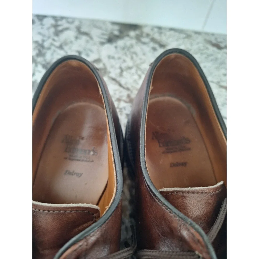 Allen Edmonds Birmingham Brown Oxford Dress Shoes Men's‎ Size 10D